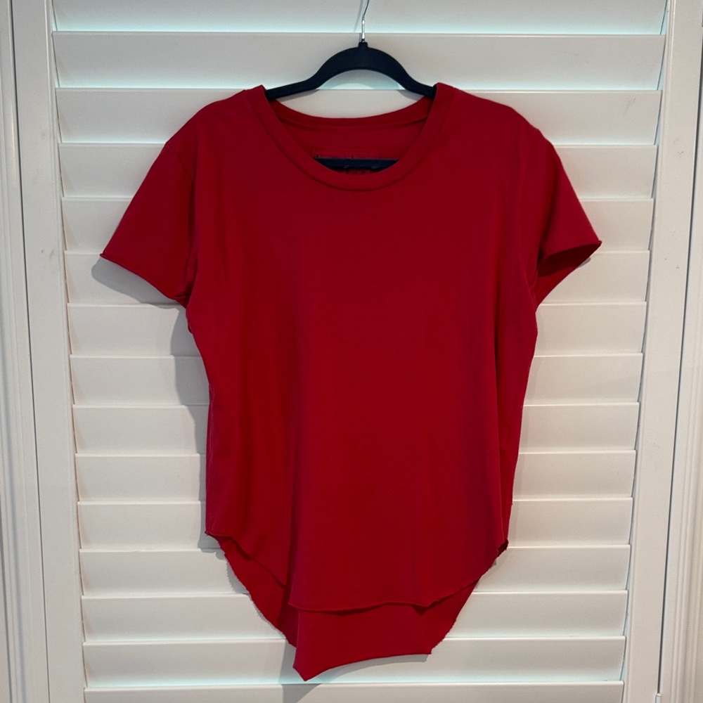 Frank & Eileen Vibrant Red Short Sleeve Tee Lab design